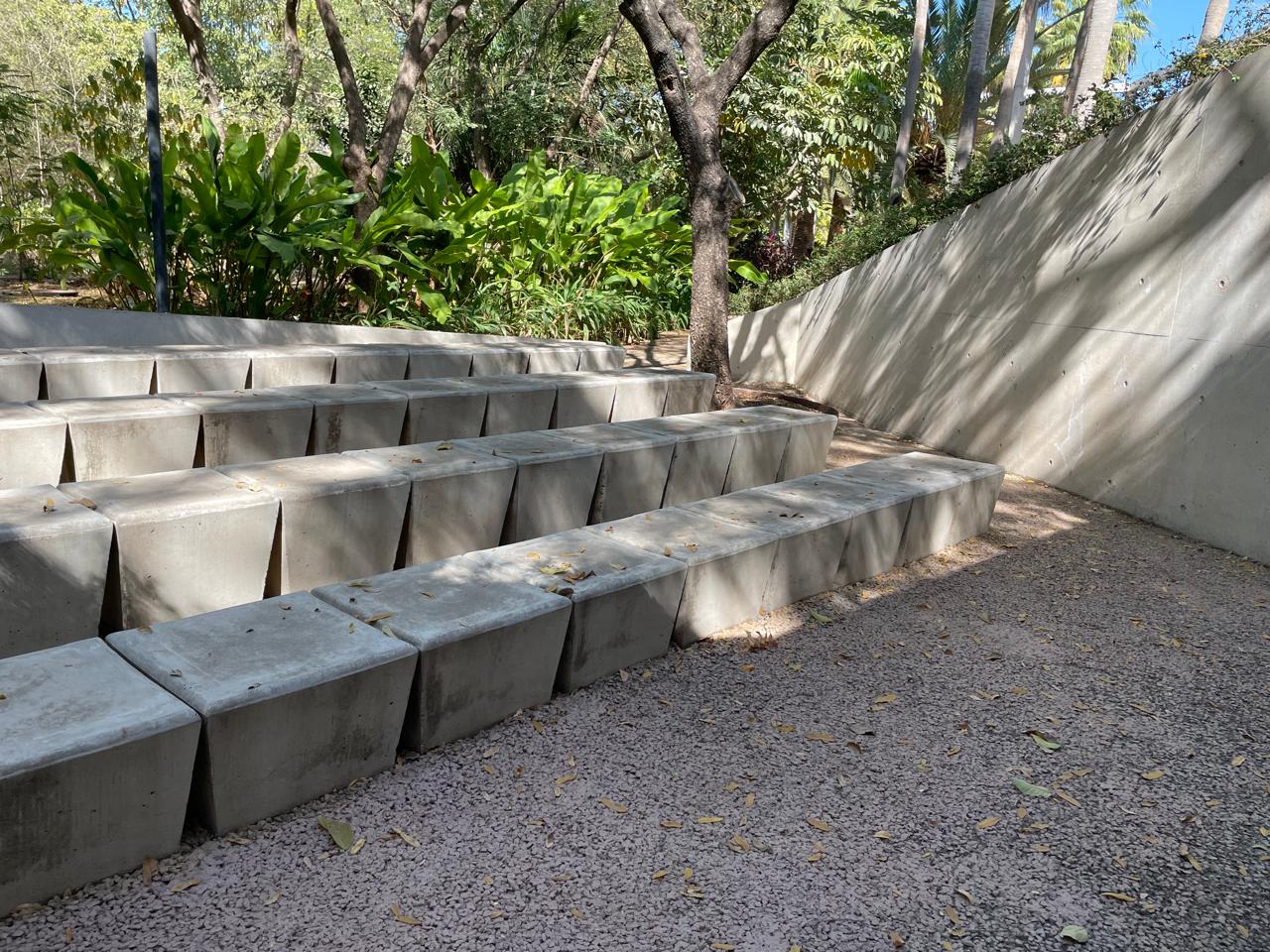 Área de proyección del Auditorio Abierto